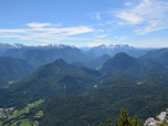Reiter Alpe und Loferer Steinberge im Süden