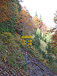 Abzweig am Kammverlauf