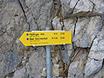 ...und wählen den Weg über die Bartlmahd