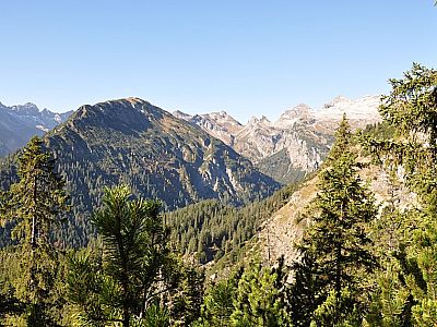 jedem Meter wird die Aussicht besser.