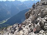 man sich in den Felsen nicht beklagen