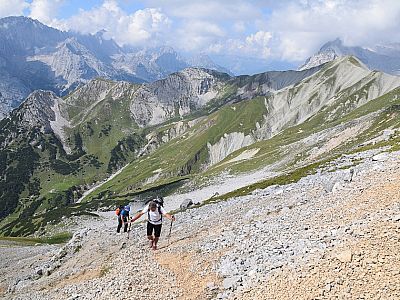 Die Schotterflächen sind nur ein Vorgeschmack auf das, was noch kommen wird 