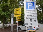 Am Parkplatz Salzbach wird eine Gebühr fällig