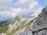 Im Nordwesten wird das Zugspitzplatt sichtbar