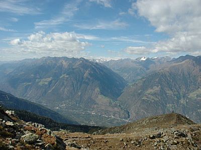 Der Sattel ist erreicht