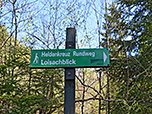 Wir orientieren uns Richtung Heldenkreuz und Loisachblick