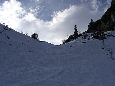 Über die Scharte...