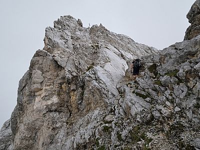 Die letzten Meter zum Gipfel