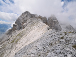 Der Gipfel der Tratenspitze rückt näher