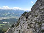 Auf dem Weg zum Gipfel der Kleinen Wechselpitze ...