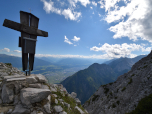 Das Gipfelkreuz der Kleinen Wechselspitze