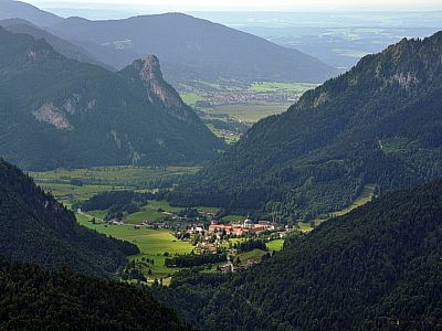 Kloster Ettal und der markante Kofel