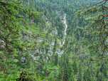 Im Süden sind weiterhin die Wasserfälle zu sehen