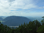 Blick auf Oberau und den Großen Laber