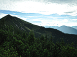 Blick zurück zum Hohen Fricken