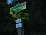 ... halten wir uns nach Süden (links)...