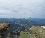 Ganz hinten zeigt sich der Bodensee