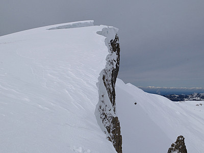 Der Blick auf die verwechteten Ifenwände