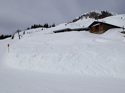 Auf knapp 1600 m Höhe haben wir die Ifenhütte erreicht