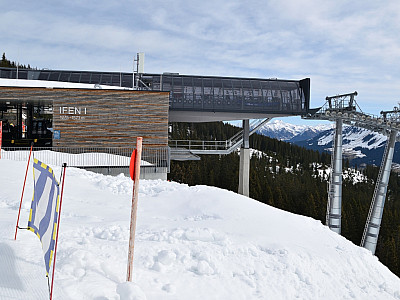 Auch die Seilbahn hat hier eine Station