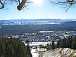 Blick über Hohenpeißenberg