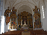 Das Innenleben der Wallfahrtskirche Mariä Himmelfahrt