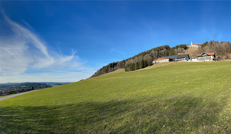 Hoher Peißenberg (988 m) über den Stollenweg