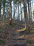 ...wandern wir auf einem gestuften...