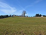 Blick zum Bayerischen Rigi und zur Wallfahrtskirche