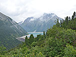Ein weiterer Blick zurück zum Schlegeisspeicher