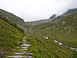 Wir wandern in das Tal des Lappenkarbachs hinein