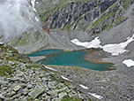 Nochmal der Tiefblick zum Friesenbergsee