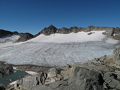 Blick zum Goldbergkees