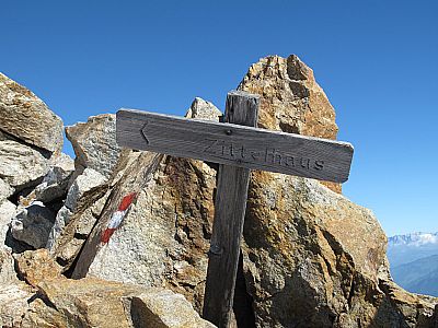 Zum Zittelhaus ist es nun nicht mehr weit