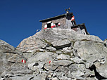 Die kleine Rojacher Hütte...