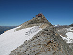 Gipfel des Sonnblicks mit Zittelhaus und Observtorium
