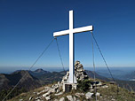 ...Gipfelkreuz des Osterhorns