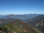 Blick auf den Wolfgangsee...