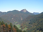 Blick zum Faistenauer Schafberg