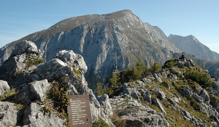 Hohes Brett (2341 m), Jenner (1874 m)