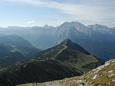 Der Jenner vor dem Watzmann