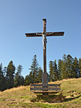 Gipfelkreuz der Holzer Alm