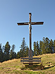 Gipfelkreuz der Holzer Alm