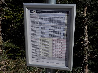 Busplan in Angerbach