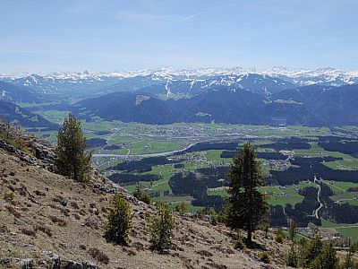 Der Ausblick auf Wörgl