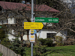 Hier rechts nach Norden...