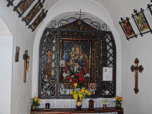 Innenansicht der kleinen Kapelle