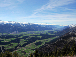 Der Ausblick ins südwestliche Inntal
