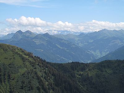 Blick zu den Hohen Tauern