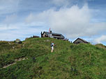 Das Statzerhaus am Gipfel